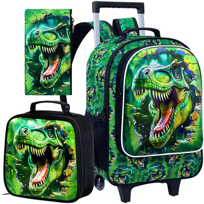 Cartable a roulette garçon - Enfant cp