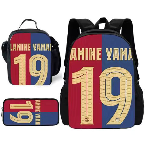 Cartable garçon "Lamine Yamal" - Enfant maternelle et cp
