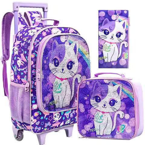 Cartable à roulette fille - Enfant cp