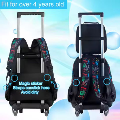 Cartable à roulette garçon - Enfant cp & maternelle