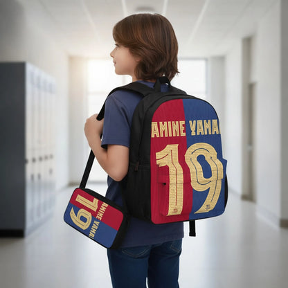 Cartable garçon "Lamine Yamal" - Enfant maternelle et cp