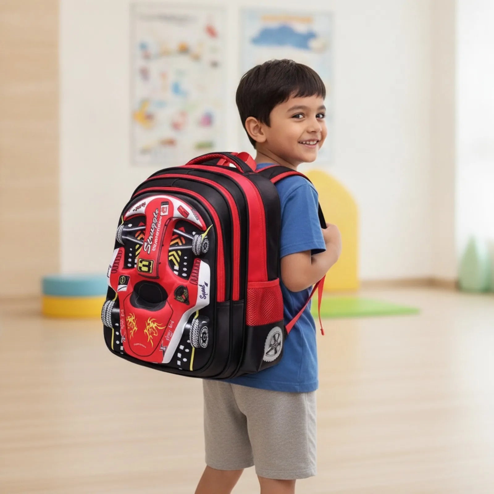 Cartable garçon 3D - Maternelle & cp