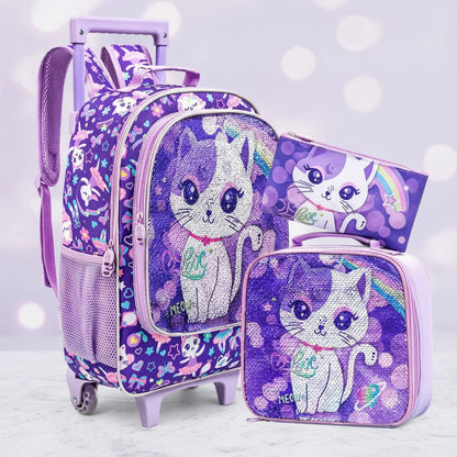 Cartable à roulette fille - Enfant cp