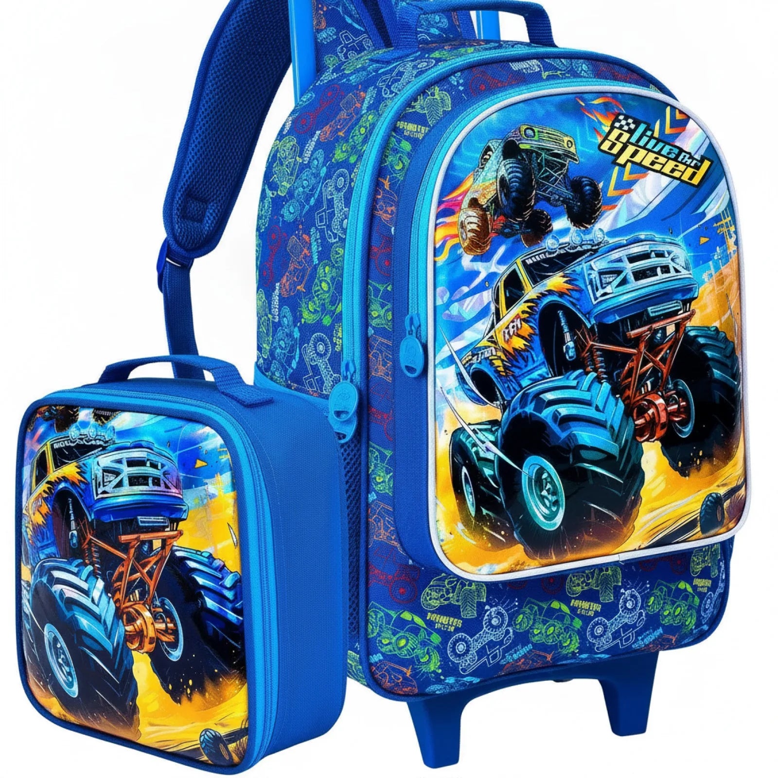 Cartable à roulette garçon - Enfant cp