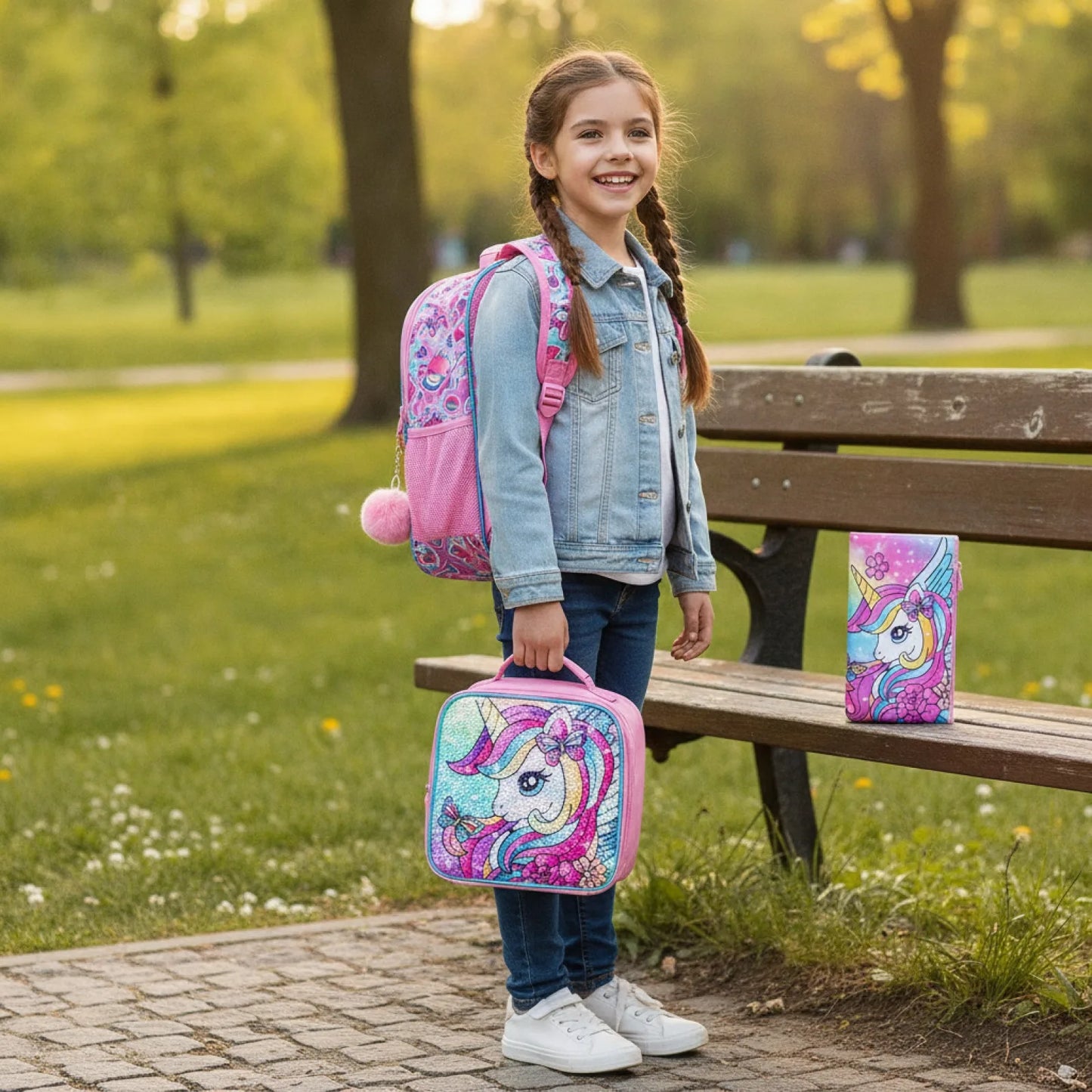 Cartable à roulette fille - Enfant cp