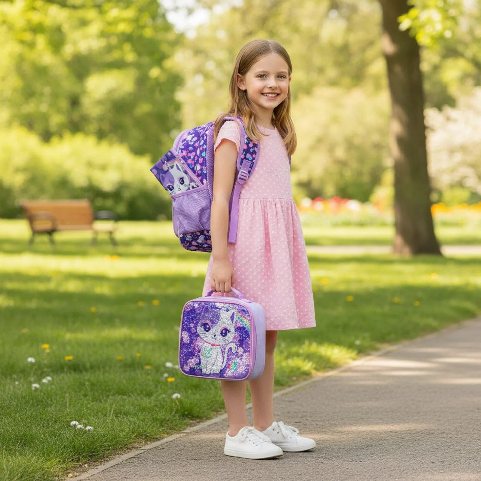 Cartable à roulette fille - Enfant cp