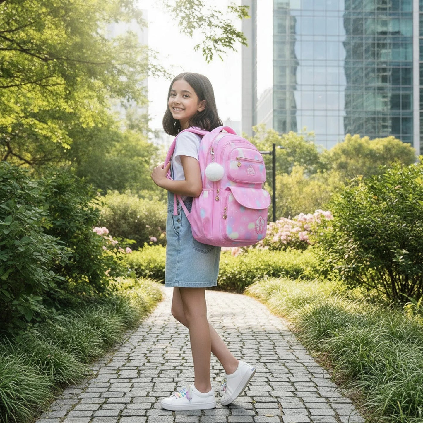Cartable fille rose - Enfant cp