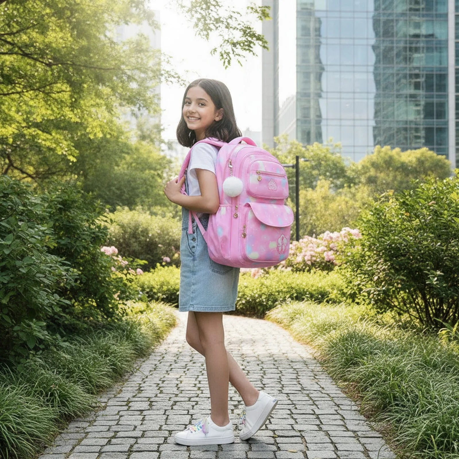 Cartable fille rose - Enfant cp