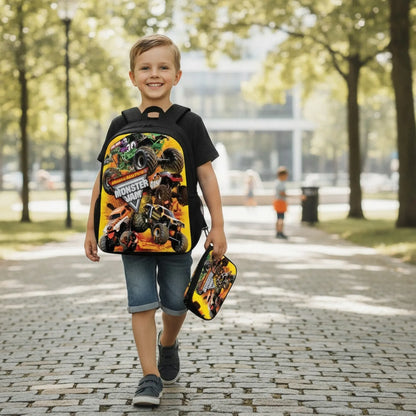 Cartable enfant garçon 3 en 1 - Enfant cp