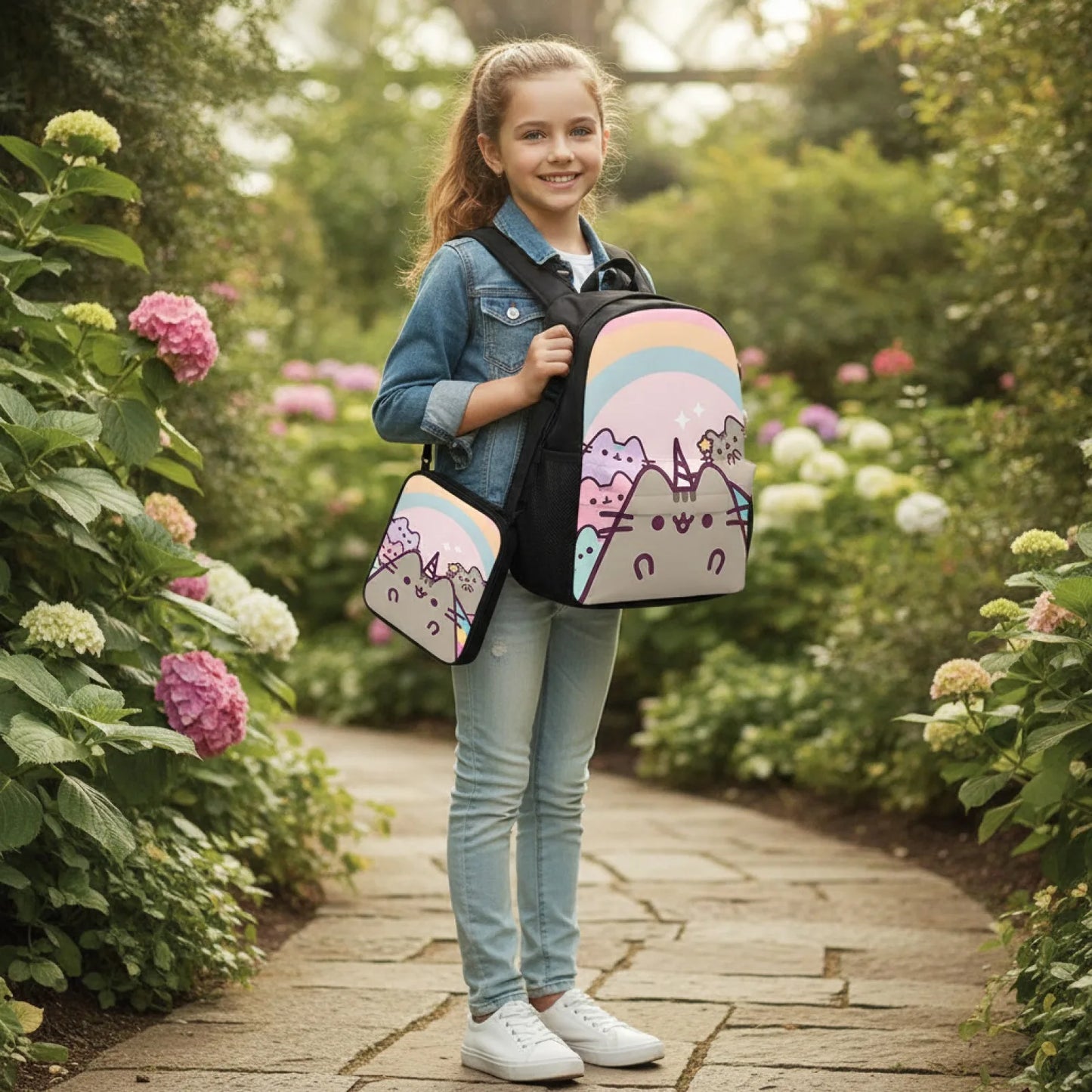 Cartable enfant fille - Enfant maternelle