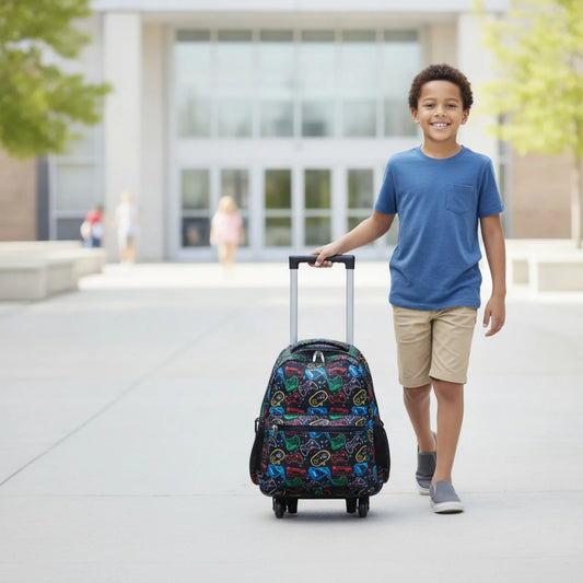 Cartable à roulette garçon - Enfant cp & maternelle